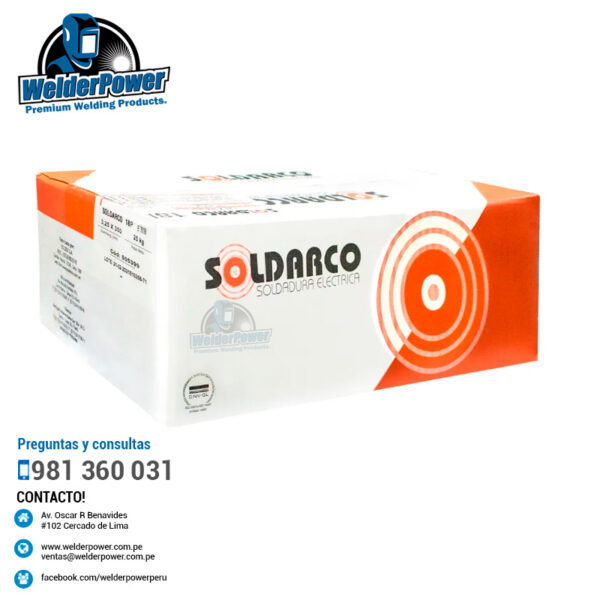 ELECTRODO SOLDARCO 18P E7018
