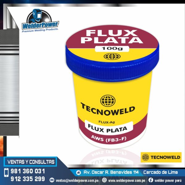 FUNDENTE FLUX PLATA (FLUX-Ag) - TECNOWELD